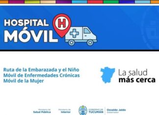 El Hospital Móvil brindará atención integral en las comunas