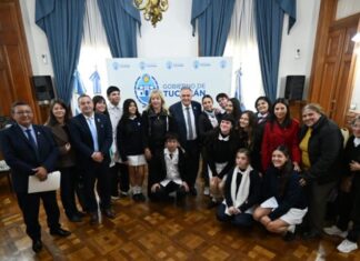Jaldo anunció mejoras edilicias y pedagógicas para la Escuela Normal