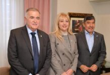 Jaldo, Chahla y Acevedo avanzaron en la agenda de gestión para la capital