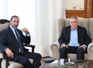 Jaldo y Juri analizaron la economía, el transporte y el planeamiento urbano