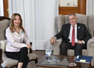Jaldo y Najar dialogaron sobre obras comunitarias para Las Talitas