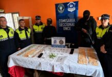 Secuestran marihuana y aprehenden a dos personas