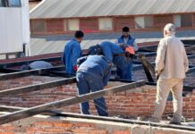 Avanzan las obras de reacondicionamiento en la histórica Escuela Normal