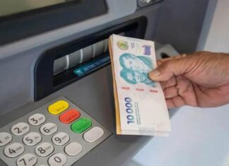 Comenzó el pago del sueldo de junio