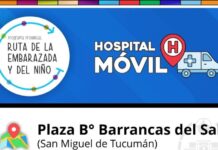 Hospital Móvil atenderá en Capital, La Florida y Alto Verde.
