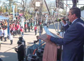 La comuna de Las Cejas celebró su 175° aniversario con la jura de la bandera