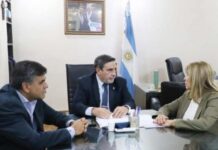 La interventora del IPSST mantuvo una reunión con el ministro de Salud