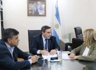 La interventora del IPSST mantuvo una reunión con el ministro de Salud