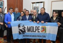 Monteros recibió al MOLPE y destacó el acompañamiento a la gestión de Jaldo