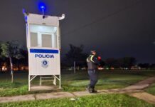 Por un rápido operativo policial un niño fue resctado con vida del Canal Sur