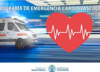Un paciente de Alberdi con infarto fue exitosamente asistido