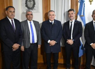 El Gobernador Jaldo recibió a Lamothe en el marco de jornadas del CFI