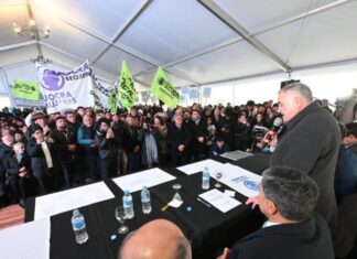Jaldo dio inicio a la obra histórica que garantizará el agua potable